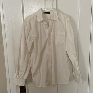 Brandy Melville white blouse one size